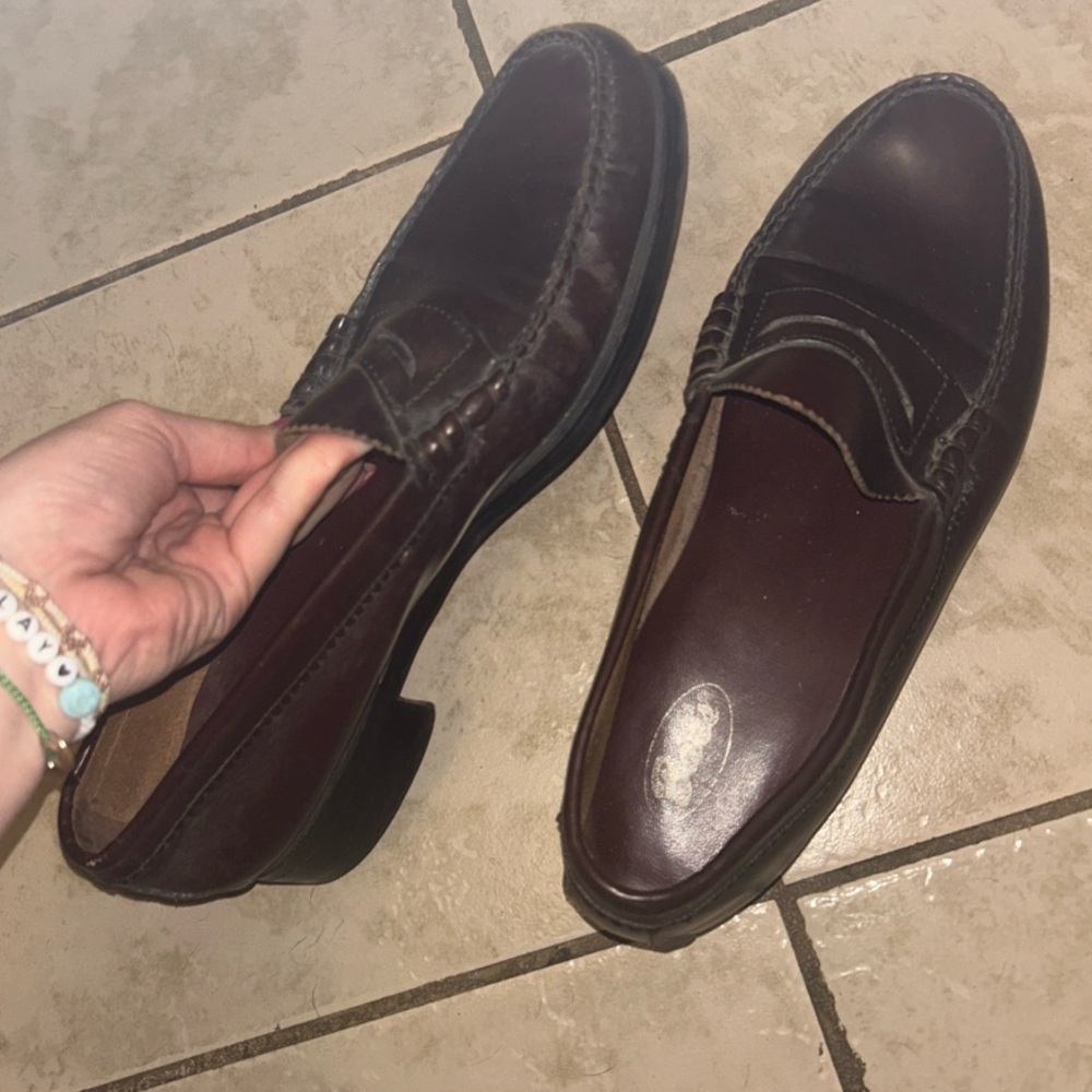 Men's Brown Loafers - Bass size 12